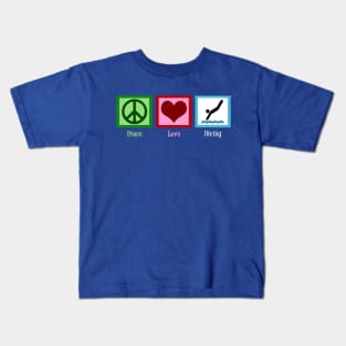 Peace Love Diving Kids T-Shirt